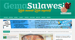 Desktop Screenshot of gemasulawesi.com
